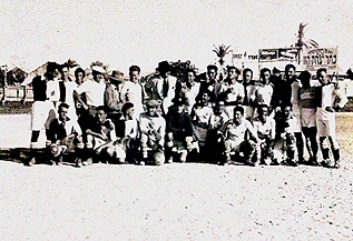 המשטרה הבריטית ומכבי ת"א בצילום משותף