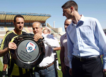 הענקת צלחת האליפות, היום בטדי