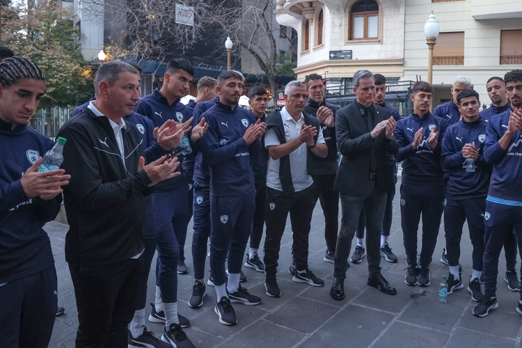 The commemoration ceremony on the 29th anniversary of the attack on the Jewish community in Buenos Aires