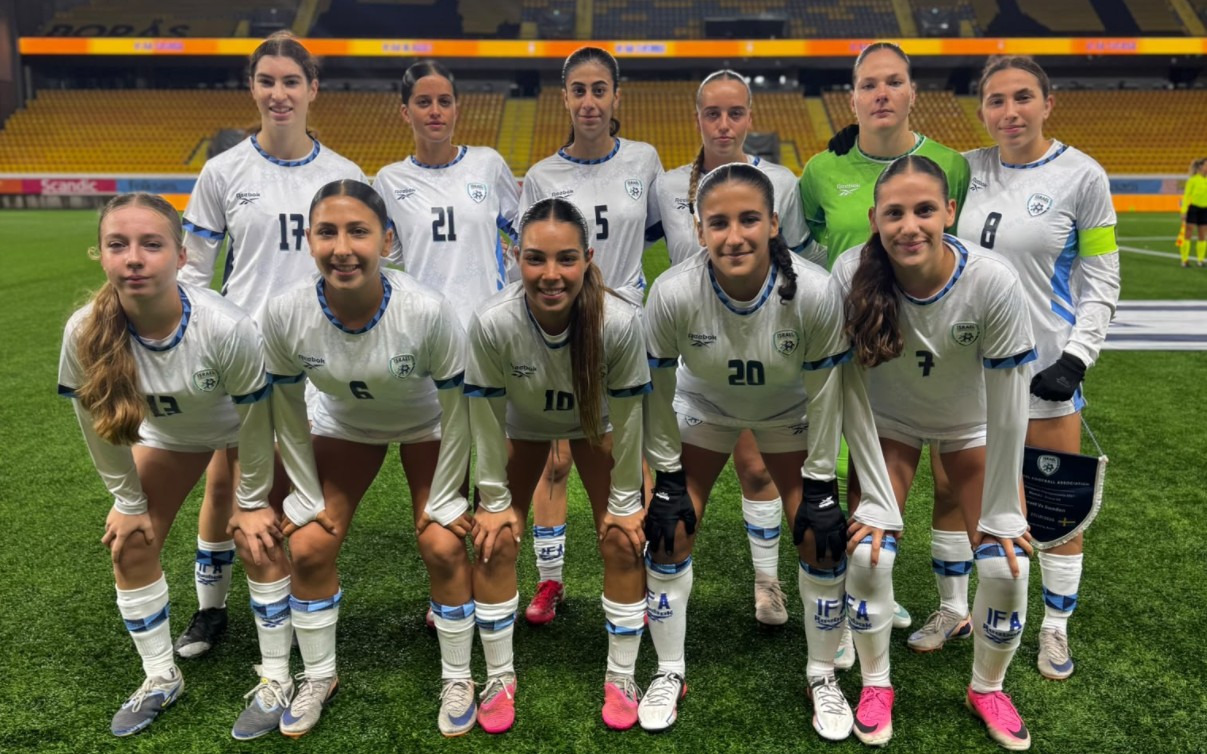 נבחרת הנערות הפסידה 4-0 לשבדיה