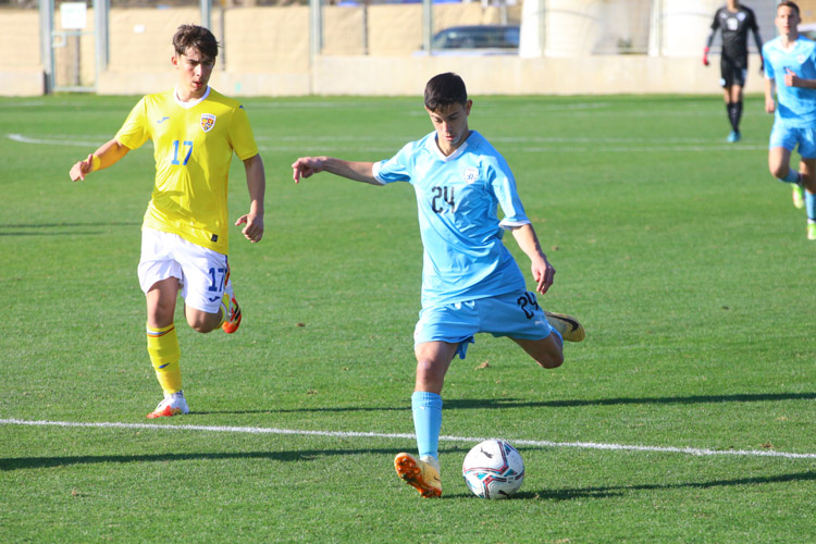 נבחרת הנערים הפסידה 2-1 לרומניה
